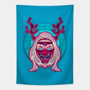 The Ocean Ghost (Cyan) Tapestry