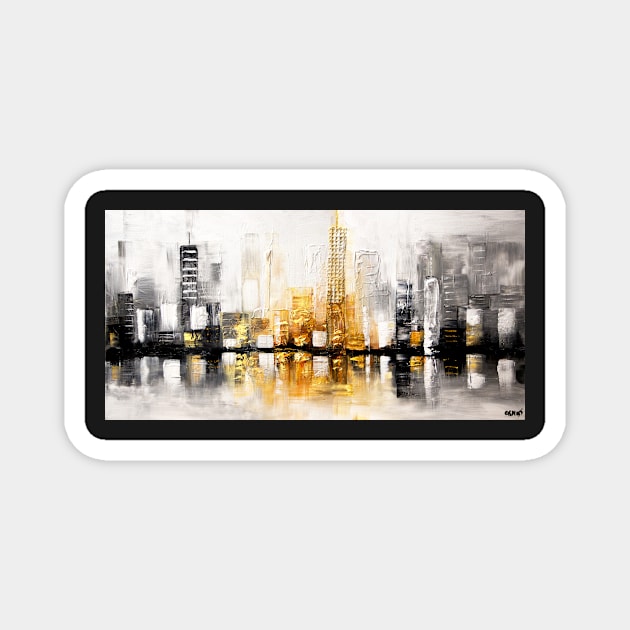 City View Magnet by osnattzadok