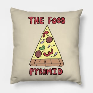 The Food Pyramid Pillow