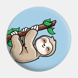 Kawaii Cute Climbing Sloth Pin