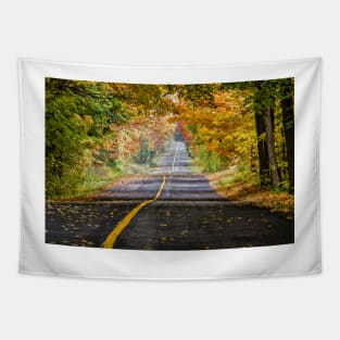 Fall Road Tapestry