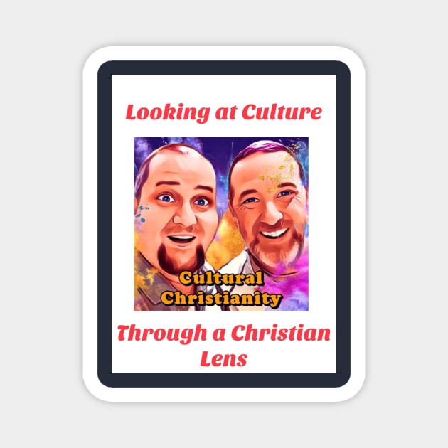 Cultural Christianity Magnet by AllTheThings