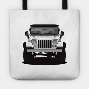 1986 - 1995 YJ Black and white Tote