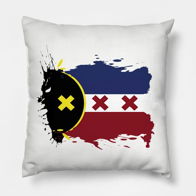 L'Manburg Nation Flag Pillow by EleganceSpace