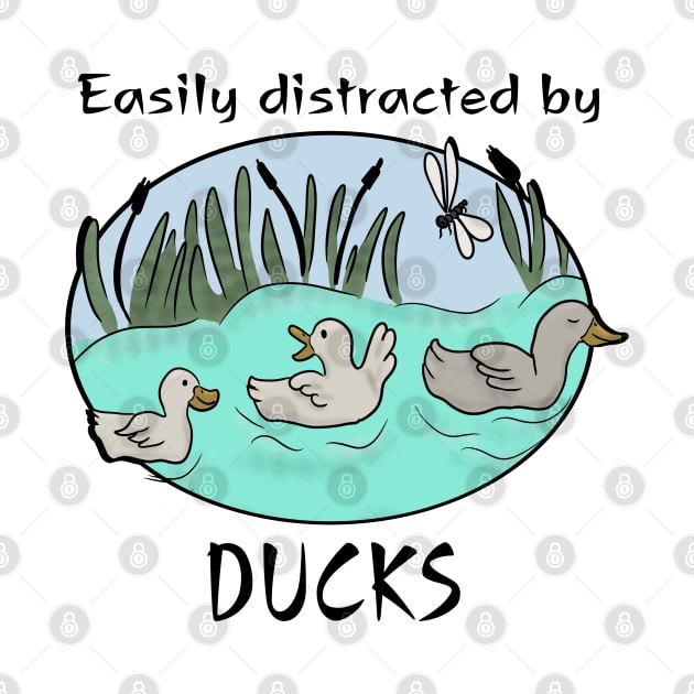 Easily distracted by ducks by Antiope