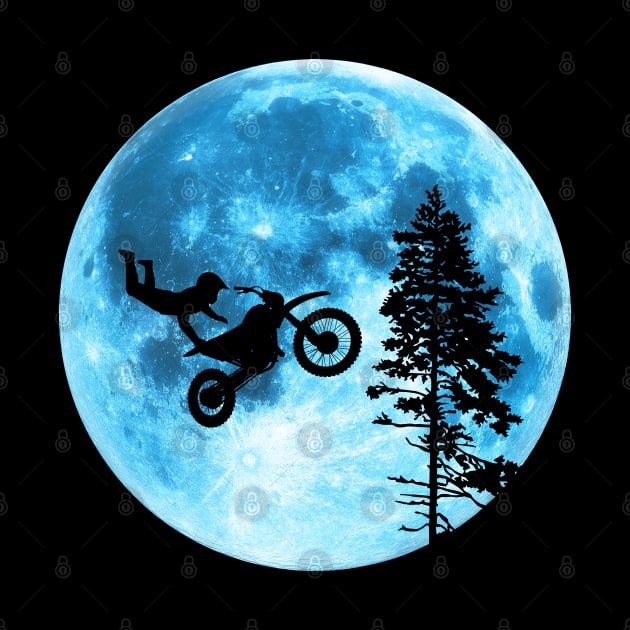 ET Motocross Moon by Barn Shirt USA