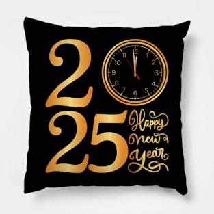 New Years Eve Party Supplies 2025, Happy New Year 2025 Pillow