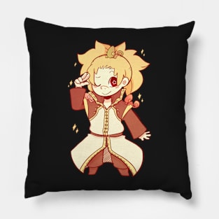 God Serena + chameleons Pillow