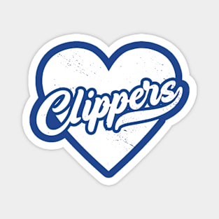 Vintage Clippers School Spirit // High School Football Mascot // Go Clippers Magnet