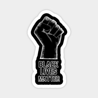 Black Lives Matter Raised Fist Magnet