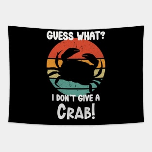 I don’t give a crab Tapestry