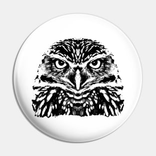 Little owl Pin