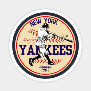 Old Style New York Yankees Magnet