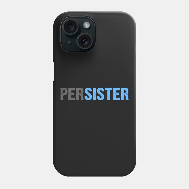 Persister (blue) Phone Case by RinandRemy