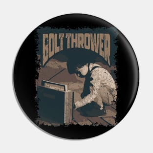 Bolt Thrower Vintage Radio Pin