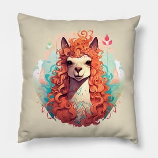 Good vibes Lama Pillow