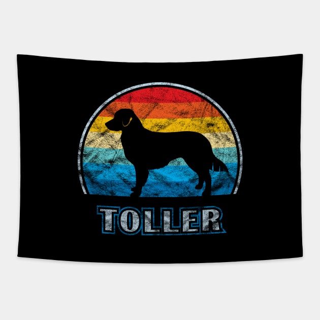 Nova Scotia Duck Tolling Retriever Vintage Design Dog Tapestry by millersye