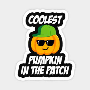 Coolest pumpkin in the patch Magnet