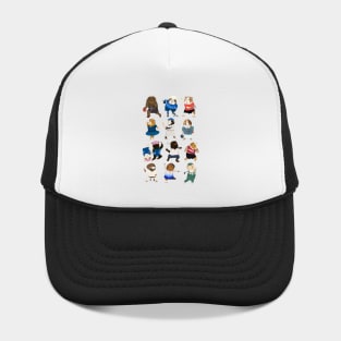 Guinea pigs doing sports Hat