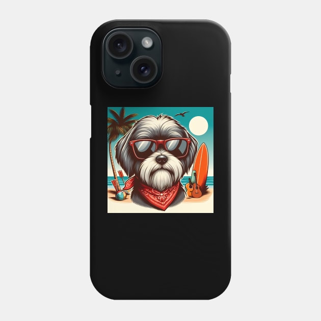 Funny Havanese with Sunglasses Phone Case by CreativeSparkzz
