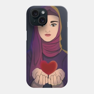 We All Have a Heart - Muslim Phone Case