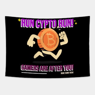 Run Crypto Run Tapestry