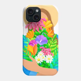 Colorful flowers Phone Case