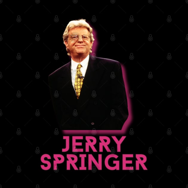 Jerry springer\\original retro fan art by MisterPumpkin