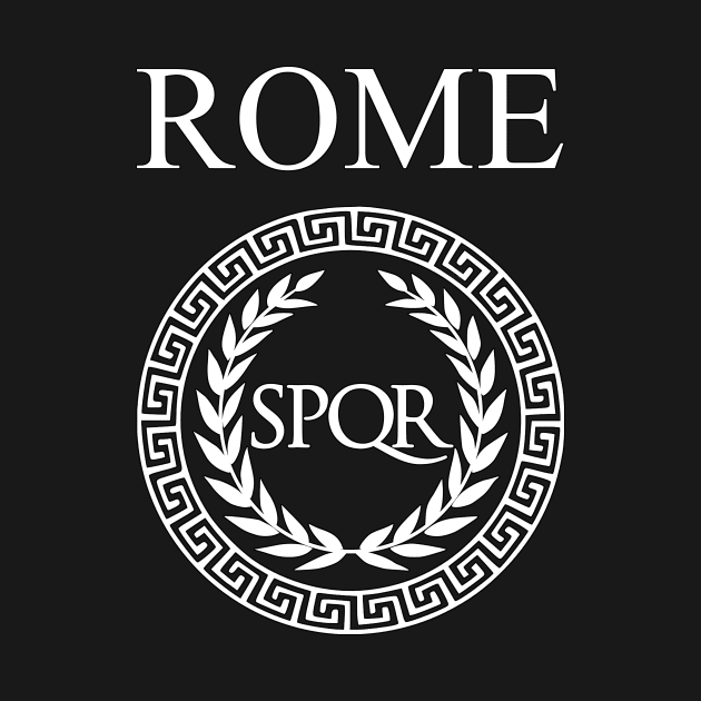 Rome SPQR Ancient Rome Glory Roma Invicta by AgemaApparel