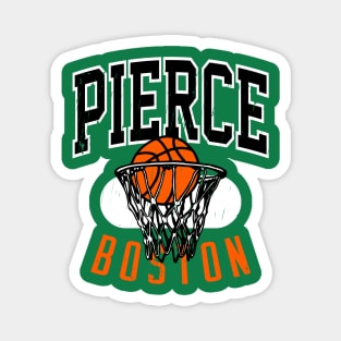 Vintage Boston 90's Basketball Shirt Magnet