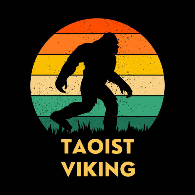 Taoist Viking Bigfoot Logo by taoistviking