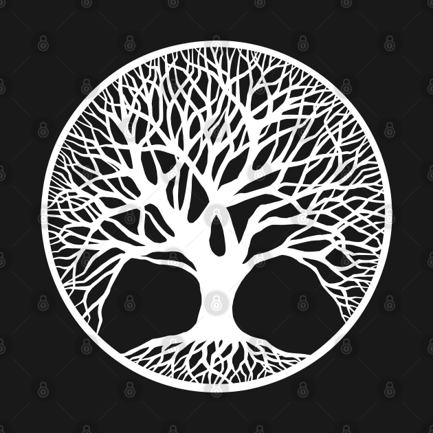 Outline Tree Of Life by OccultOmaStore