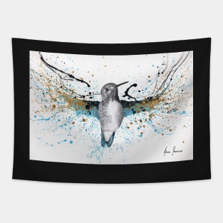 Golden Night Hummingbird Tapestry