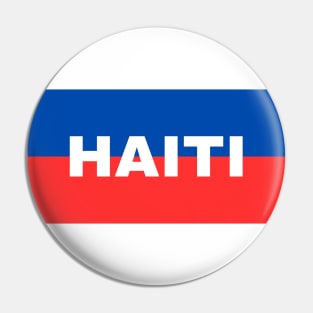 Haiti Flag Colors Pin