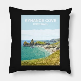 Kynance Cove, Cornwall. Cornish gift. Kernow landscape Pillow