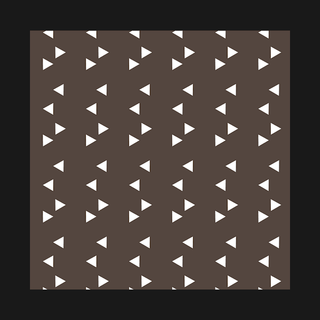 Cappuccino Brown Triangle #home #decor #geometric #abstract #art by Kirovair