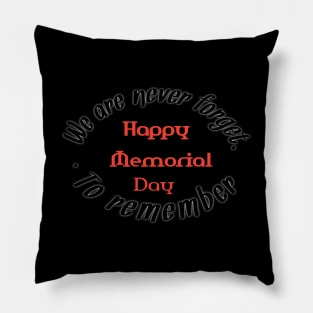 Memorial day Pillow