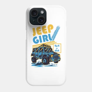 Jeep girl Phone Case