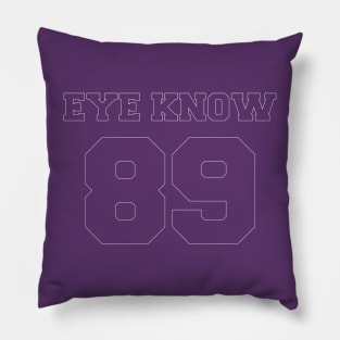 Eye Know 89 Pillow