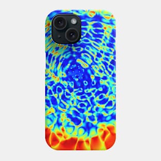 Fiery Spirit Abstract Art Phone Case