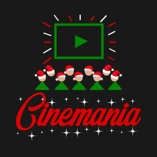 Cinemania Festive Logo T-Shirt T-Shirt