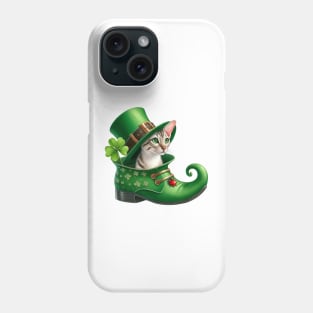 Oriental Shorthair Cat Shoes For Patricks Day Phone Case