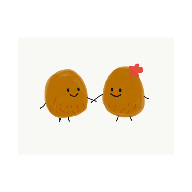 Coconut Couple by marianas