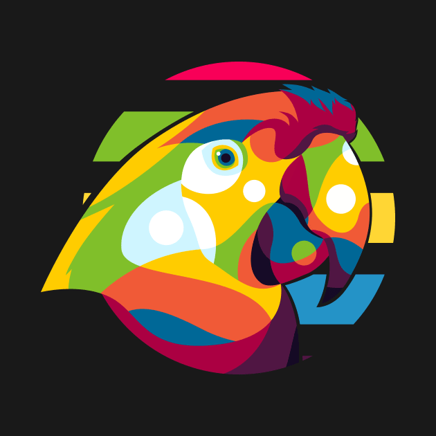 Parrot Bird by wpaprint