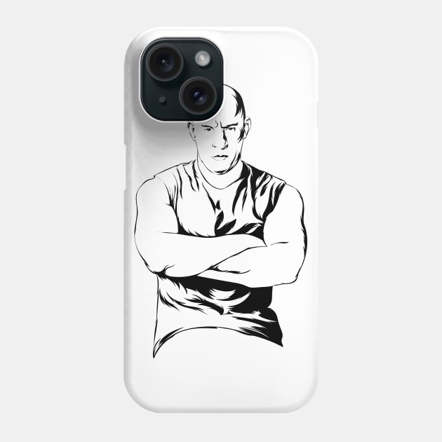 Vin Diesel Phone Case by Ginstore