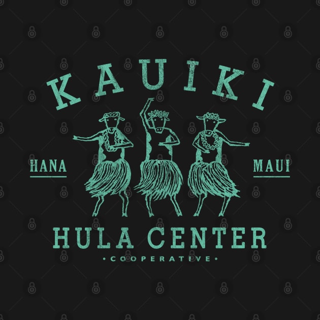 Kauiki Hula Center by © Buck Tee Originals by Buck Tee