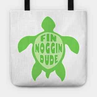 Fin noggin dude Tote