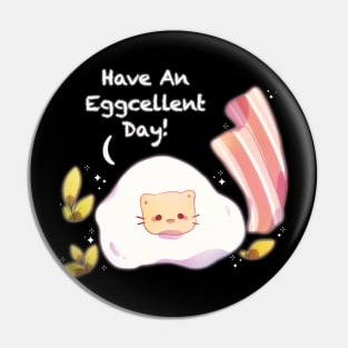Breakfast Kitty Pin