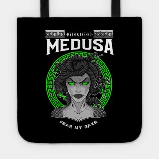 Myths and Legends: Medusa the Cursed-Greek mythology design Tote
