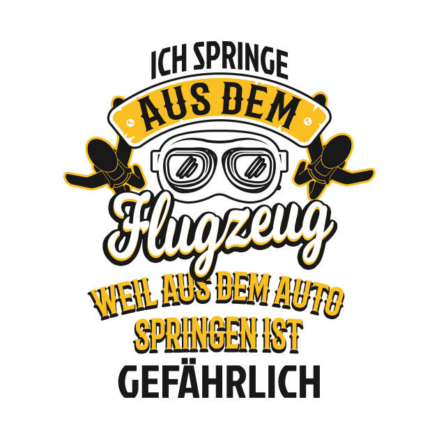 Fallschirm Fallschirmspringen Fun Spruch by Foxxy Merch